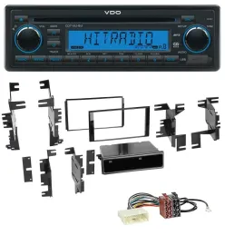 VDO AUX MP3 1DIN CD USB Autoradio für Nissan Cube ab 09 Frontier ab 13 Juke ab 1