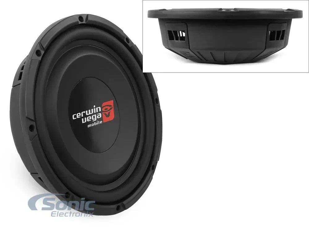 Сабвуфер автомобильный Cerwin-Vega VPS102D 10" 600W Peak, двойная катушка 2 Ом