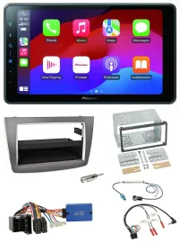 Pioneer Bluetooth 2DIN USB Lenkrad DAB Autoradio für Alfa Romeo Mito 13-18 955 I