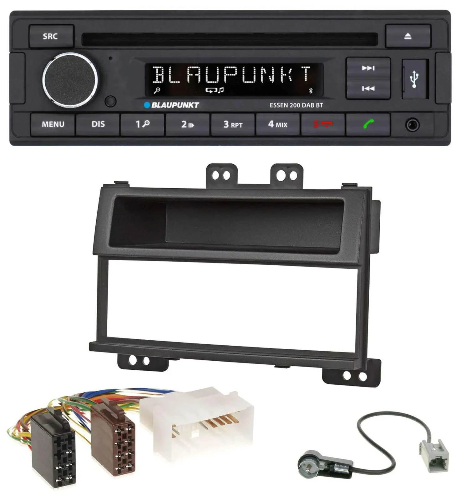 Blaupunkt USB MP3 Bluetooth DAB CD Autoradio für Hyundai i20 (2008-2011)