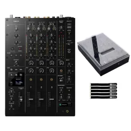 AlphaTheta DJM-V5 3-Channel DJ Mixer with Cover Package