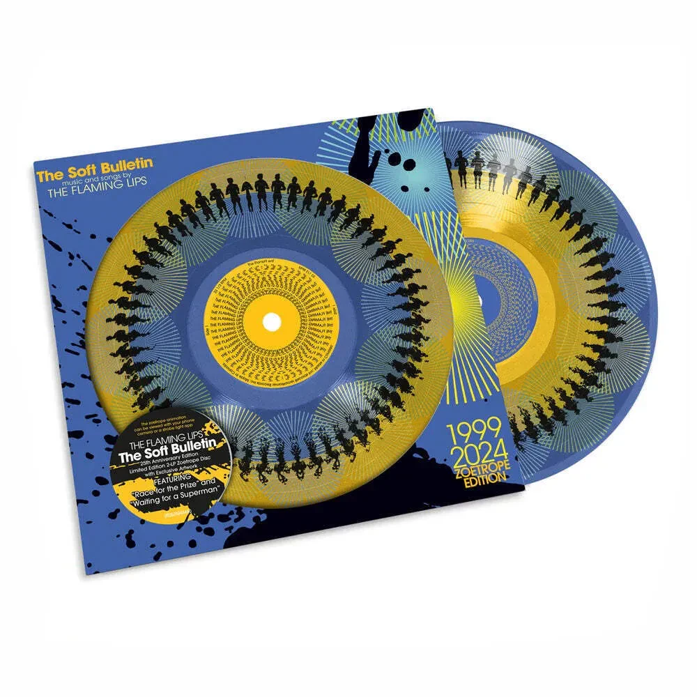 Виниловая пластинка The Flaming Lips – The Soft Bulletin (25th Anniversary), 2-LP Zoetrope (Релиз 2024)