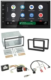 Kenwood DAB Bluetooth USB Lenkrad 2DIN Autoradio für Alfa Romeo Brera 159 Spider
