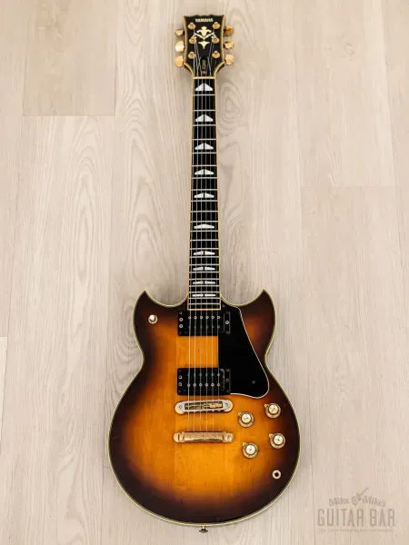 Электрогитара Yamaha SG2000 HH Brown Sunburst w/case Japan 1981