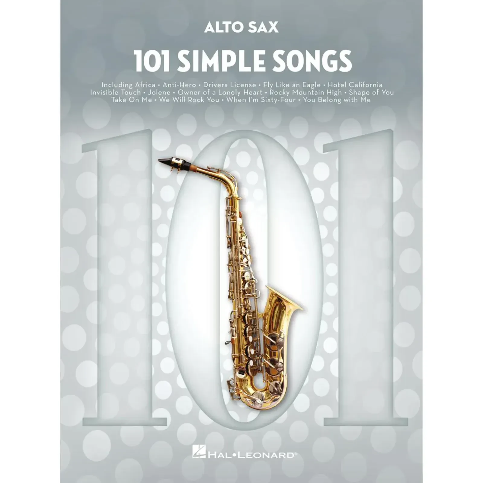 Сборник песен Hal Leonard 101 Simple Songs Alto Sax
