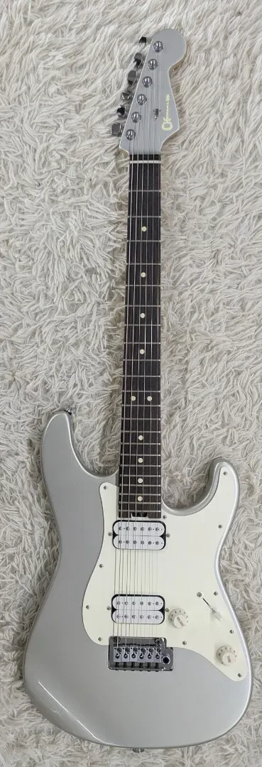 Б/У Электрогитара Charvel Prashant Aswani Signature Pro-Mod So-Cal PA28 серебристый (Inca Silver)