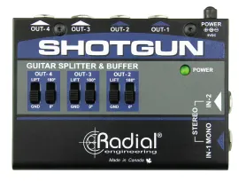 Педаль эффектов для электрогитары Radial Engineering Shotgun Splitter Buffer