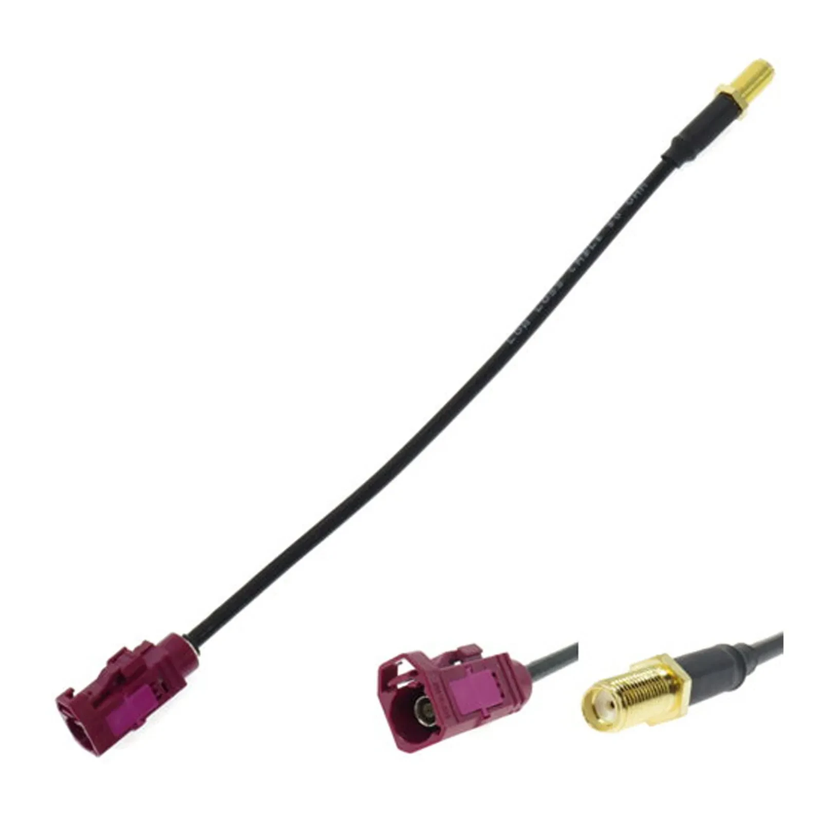 Переходник для CamperNet Dietz Fakra D (гнездо) — SMA (гнездо)