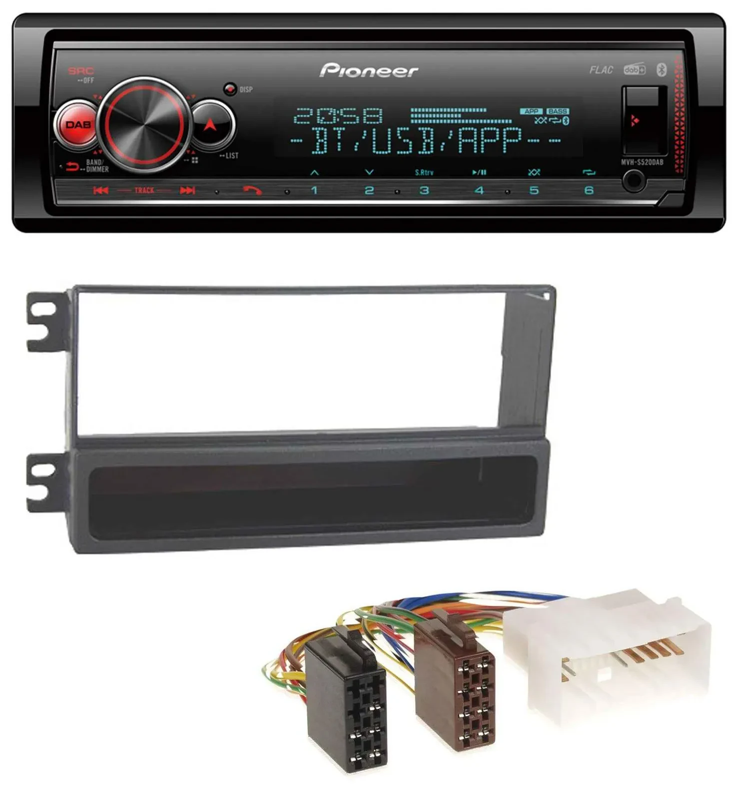 Автомагнитола Pioneer Bluetooth USB MP3 DAB для Kia Magentis (с 2006)