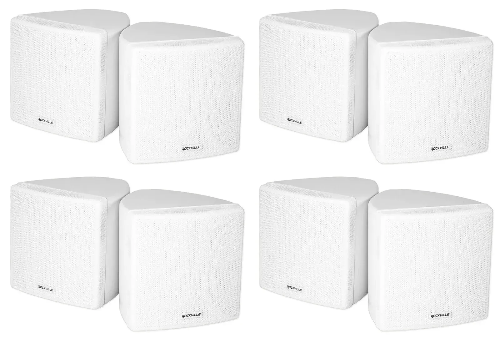 Настенная акустика Rockville Cube White (8 штук)