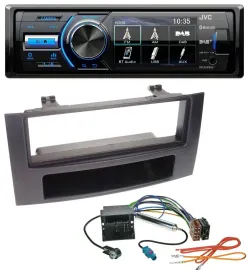 JVC Bluetooth MP3 USB DAB Autoradio für VW Touareg Multivan T5 Transporter 2002-
