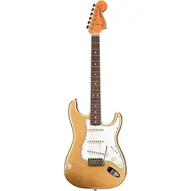 Электрогитара Fender CS 1969 Stratocaster Journeyman Relic Guitar Masterbuilt Aztec Gold