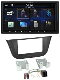 Alpine Bluetooth 2DIN MP3 DAB USB Autoradio für Iveco Daily (ab 2014)