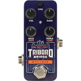 Педаль эффектов для электрогитары Electro-Harmonix Pico Triboro Bridge Overdrive Distortion Fuzz