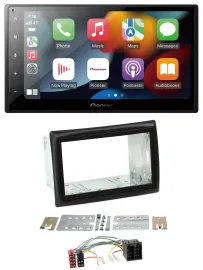 Pioneer DAB Bluetooth 2DIN USB MP3 Autoradio für Renault Megane 2002-2008