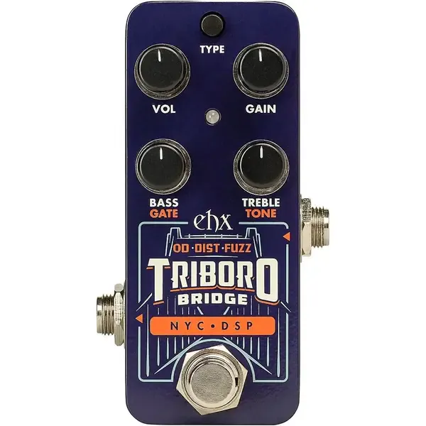 Педаль эффектов для электрогитары Electro-Harmonix Pico Triboro Bridge Overdrive Distortion Fuzz