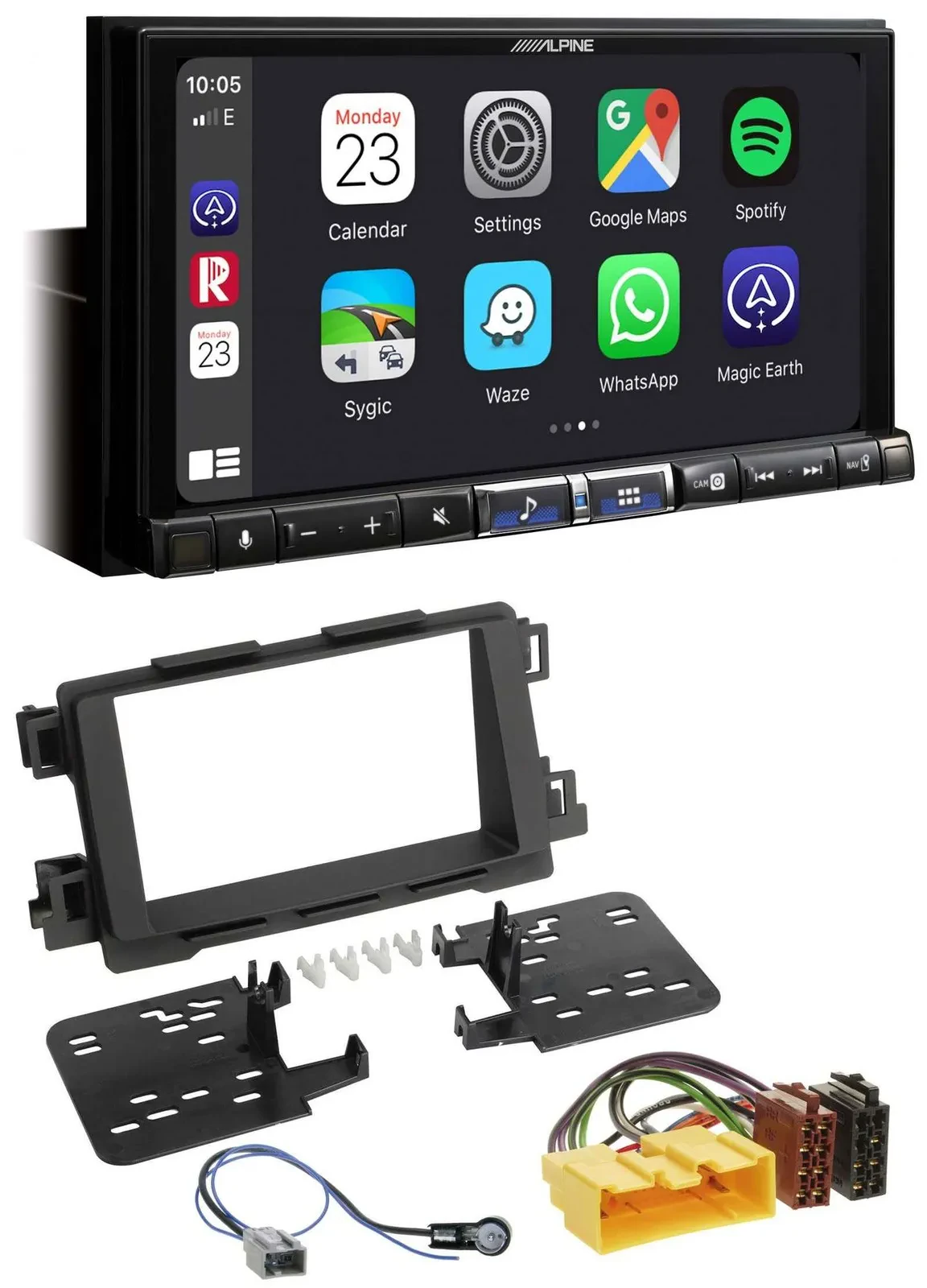 Alpine 2DIN DAB USB MP3 Bluetooth Autoradio für Mazda 6 2013 2015 CX-5 ab 2012 s