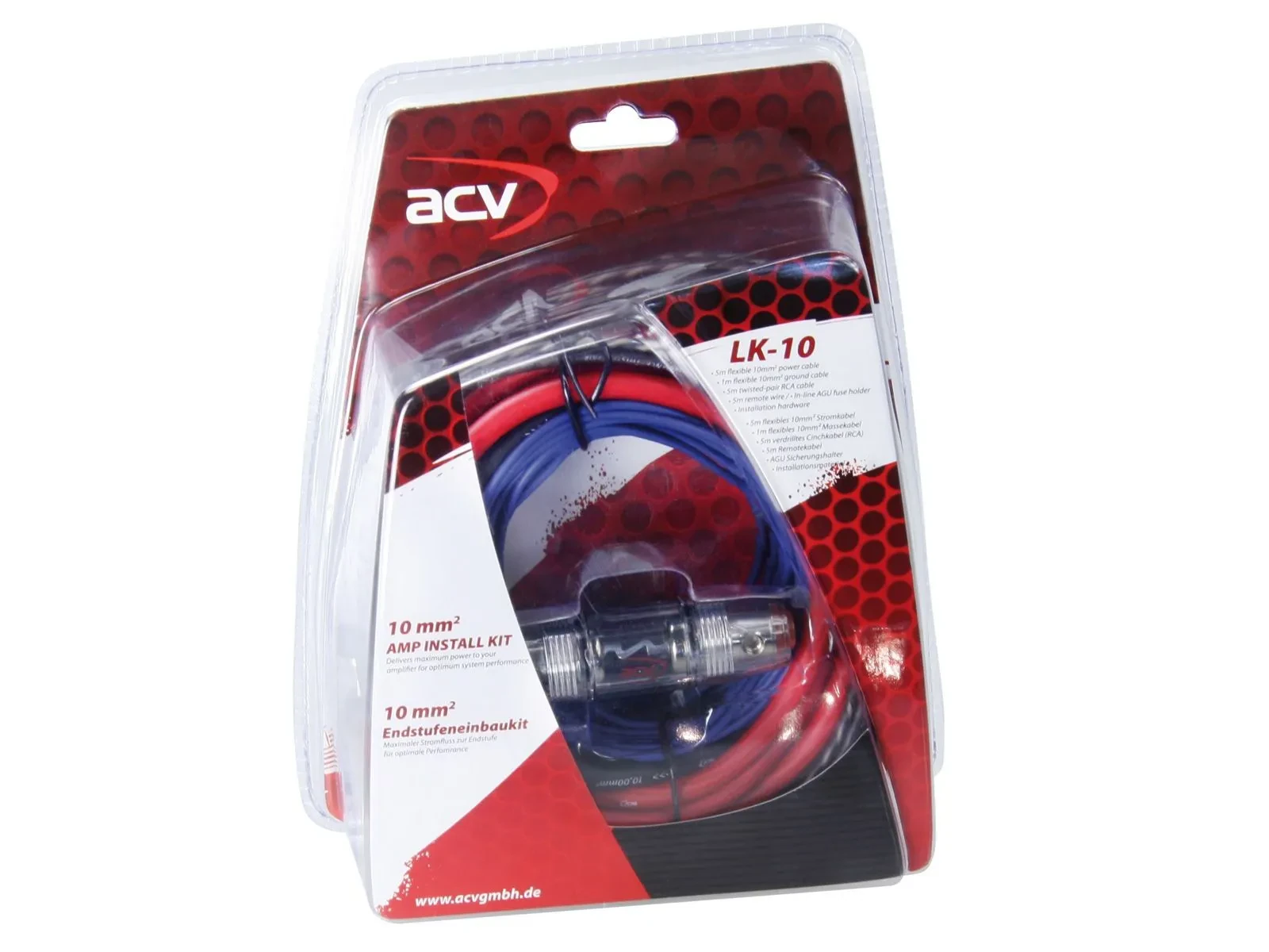 ACV LK-10 Installations-Komplett-Set 10 mm² - Endstufenkit