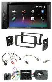 Pioneer Bluetooth Lenkrad USB 2DIN DAB DVD Autoradio für Ford Focus C-Max Galaxy