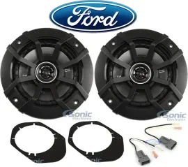 Ford F-150 1997-1998 Kicker 5.25" Rear Factory Speaker Kit Replacement