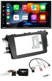 Kenwood DAB USB Bluetooth 2DIN Lenkrad Autoradio für Suzuki Celerio LF ab 2014