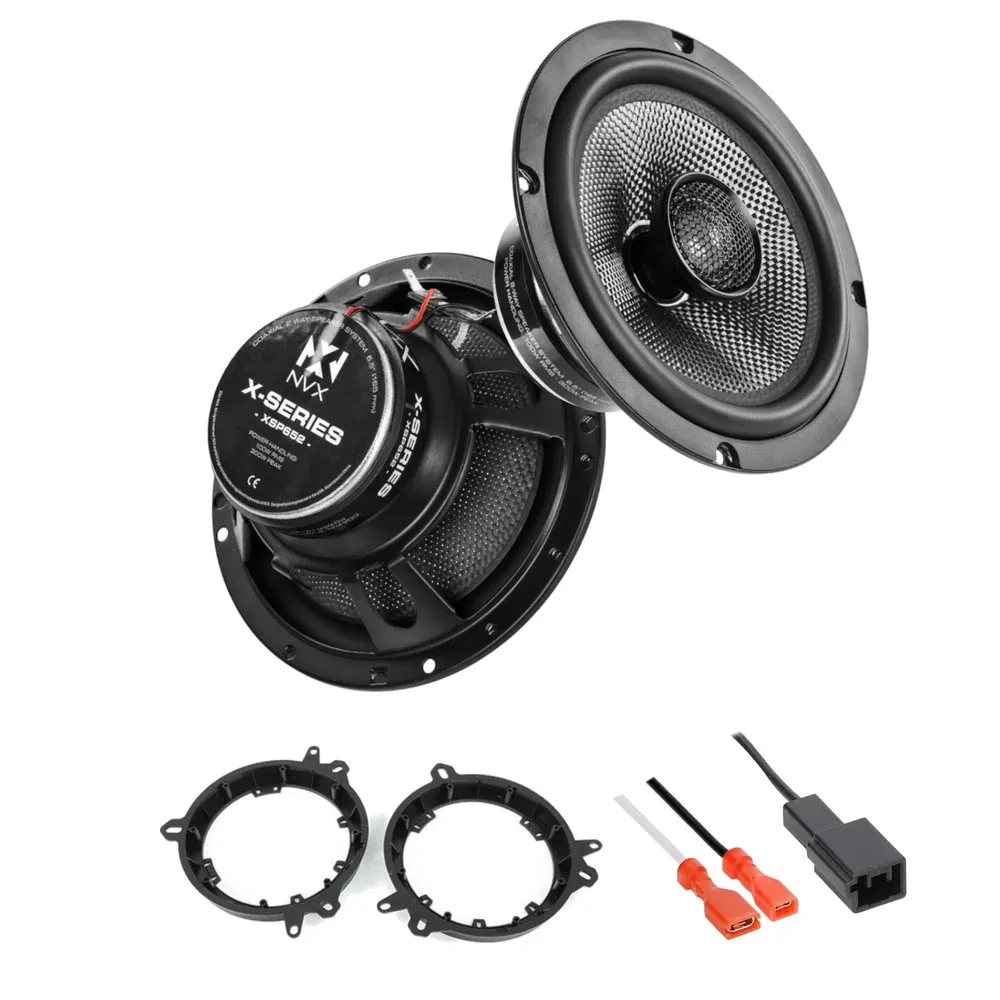 Комплект задних автомобильных динамиков для Toyota Tacoma (2016–2023) NVX X-Series Rear Speaker Upgrade Kit