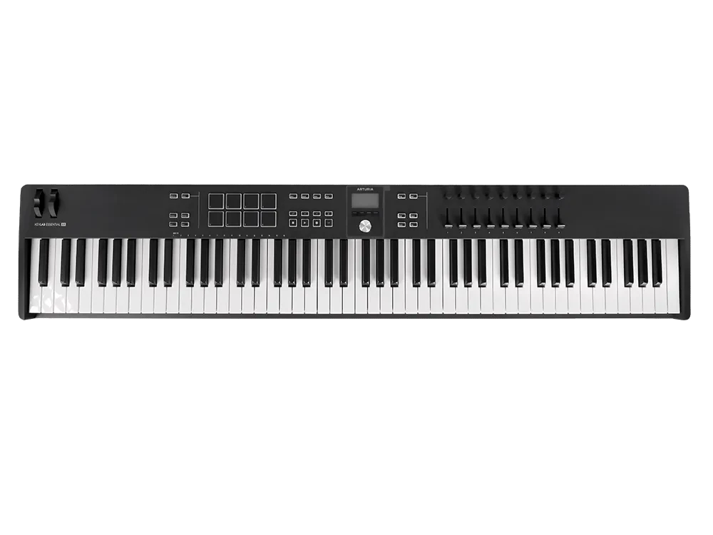 MIDI-клавиатура Arturia KeyLab Essential 88 mk3, Black