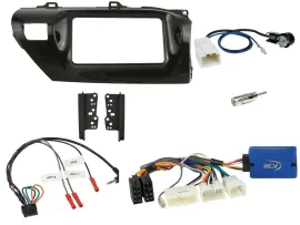 Einbauset Lenkradadapter Doppel DIN Autoradio für Toyota Hilux 2015-2020