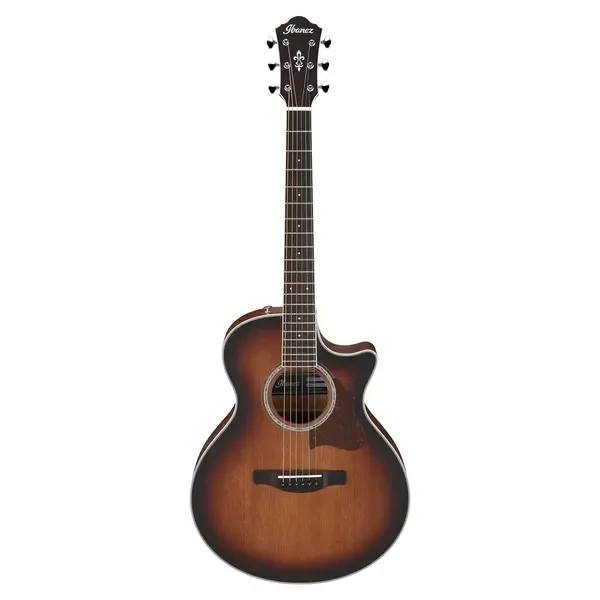 Электроакустическая гитара Ibanez AE240JRMHS Mahogany Sunburst Open Pore