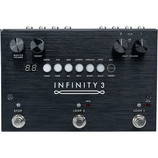 Педаль эффектов для электрогитары Pigtronix Infinity Looper 3 Effects Pedal Black