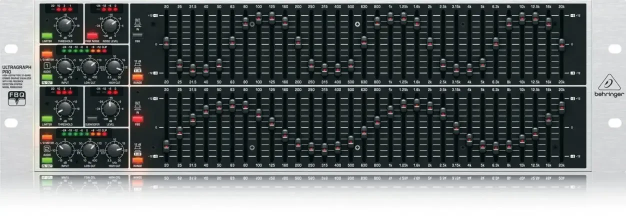 Студийный графический эквалайзер Behringer FBQ6200HD