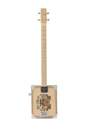 Электроакустическая гитара Lace Americana Acoustic-Electric Cigar Box Guitar 4 string