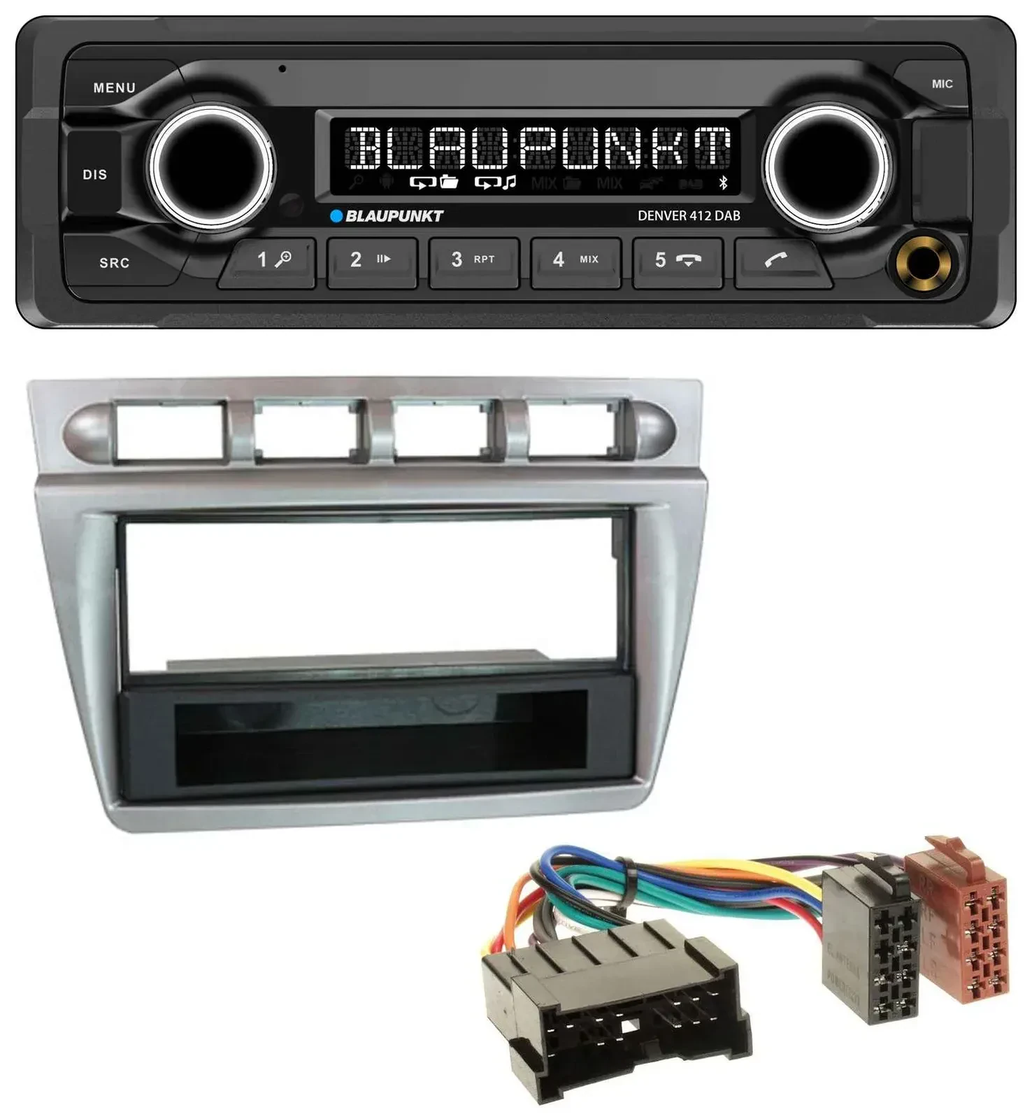 Blaupunkt Bluetooth DAB MP3 USB Autoradio für Kia Picanto (2004-2007)