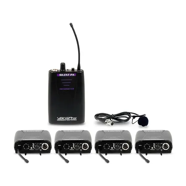 Микрофонная система персонального мониторинга VocoPro SilentPA-IFB-4 In-Ear Monitor System