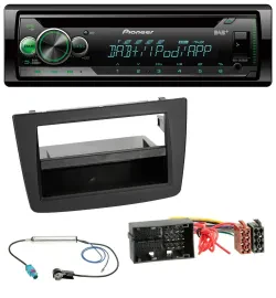 Автомагнитола Pioneer USB MP3 DAB AUX CD для Alfa Romeo Mito 955 (с 2014), черная