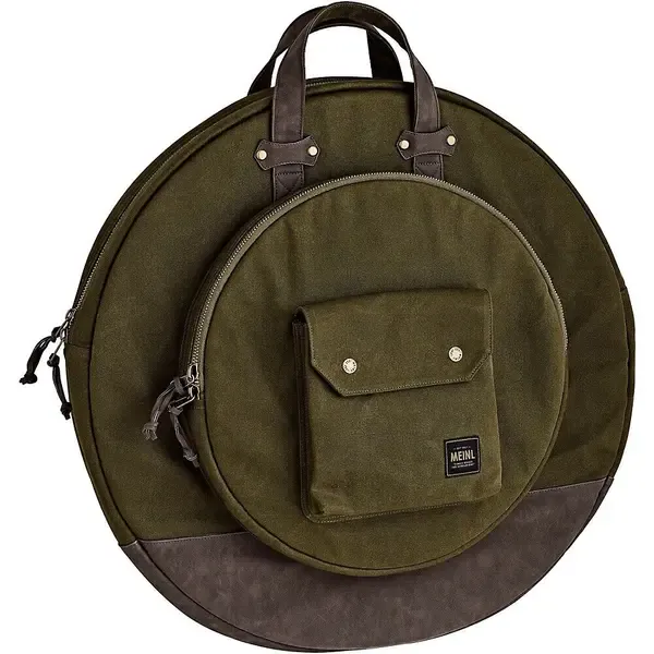 Чехол для тарелок MEINL 22" Waxed Canvas Cymbal Bag Green