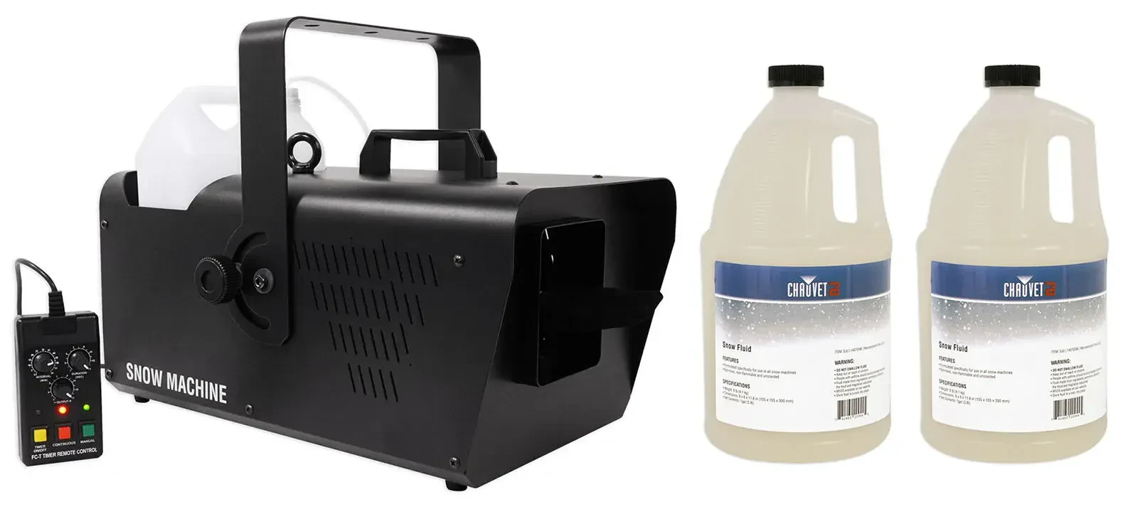 Генератор снега Chauvet DJ SM 250 DMX с жидкостью