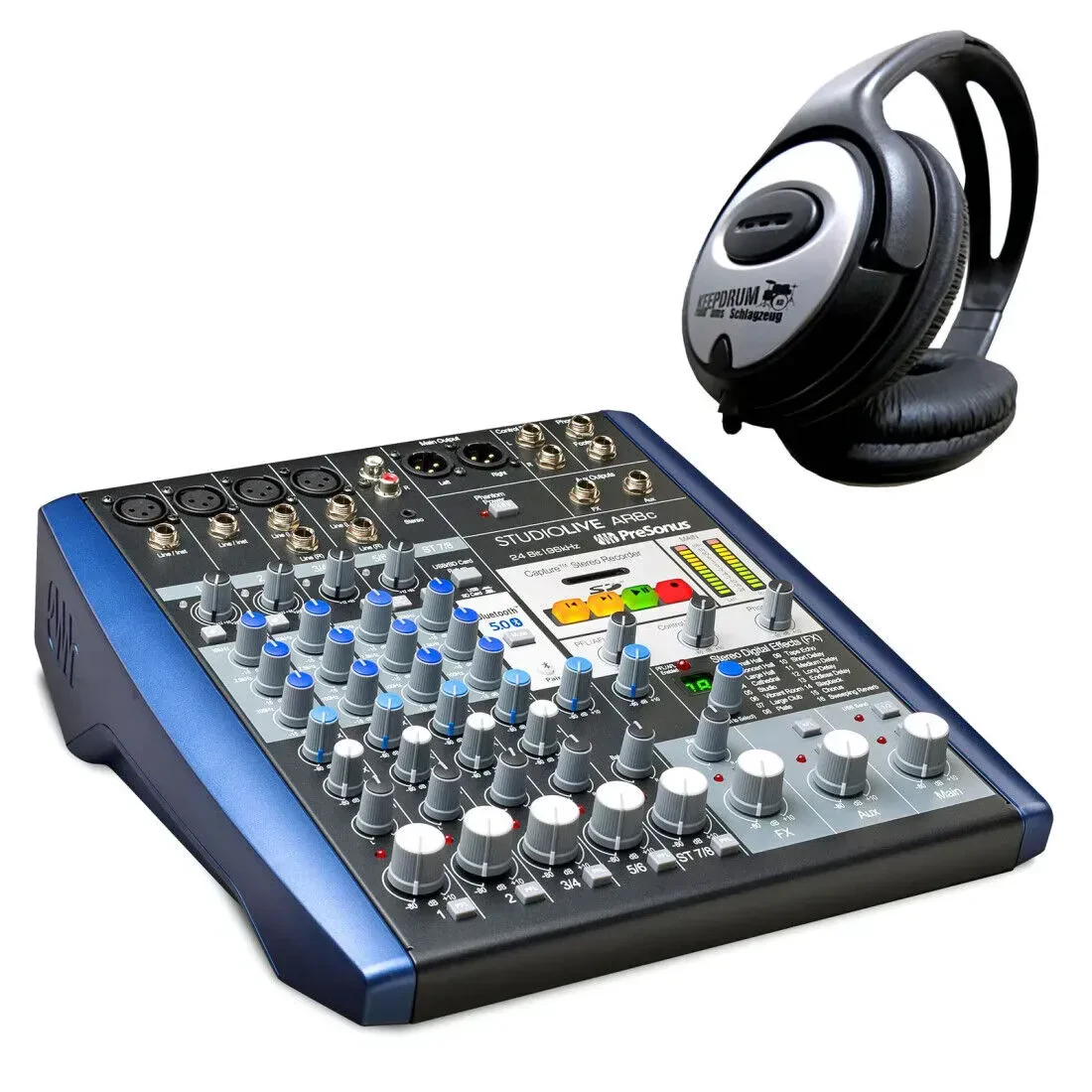 Микшерный пульт Presonus StudioLive AR8c (набор, с наушниками)