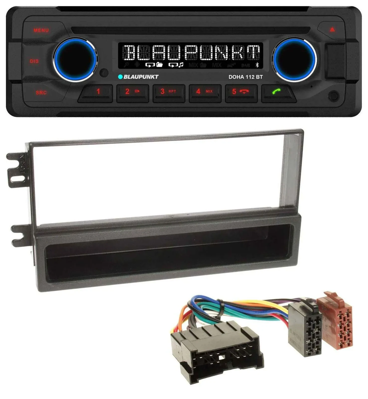 Blaupunkt AUX MP3 CD Bluetooth USB Autoradio für Kia Sorento (2002-2006)