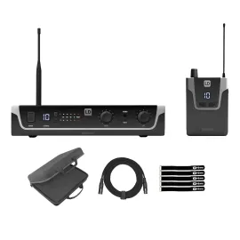 LD Systems U504.7 IEM US In-Ear Monitoring System with Case Package