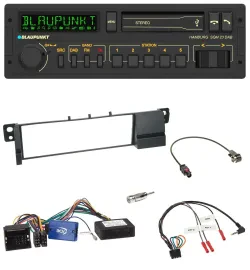 Blaupunkt USB DAB Bluetooth Lenkrad Autoradio für BMW 3er E46 01-07 schwarz