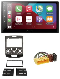 Pioneer USB MP3 DAB 2DIN Bluetooth Autoradio für Ford Ranger Mazda BT50 ab 06