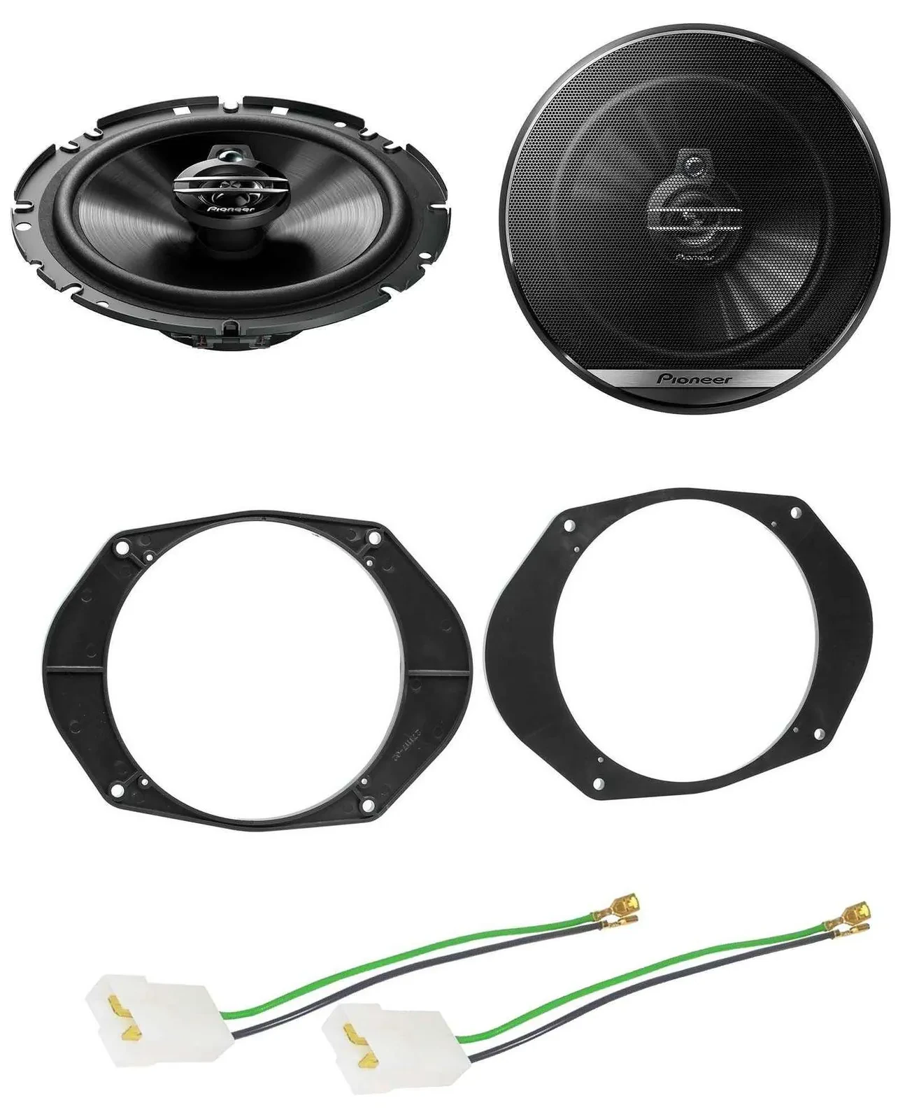 Pioneer 3-Wege 300Watt 16,5cm Lautsprecher für Ford Fiesta Mondeo Puma Transit F