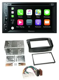 Pioneer MP3 USB DVD Bluetooth DAB 2DIN Autoradio für Toyota RAV 4 (2006-2013)