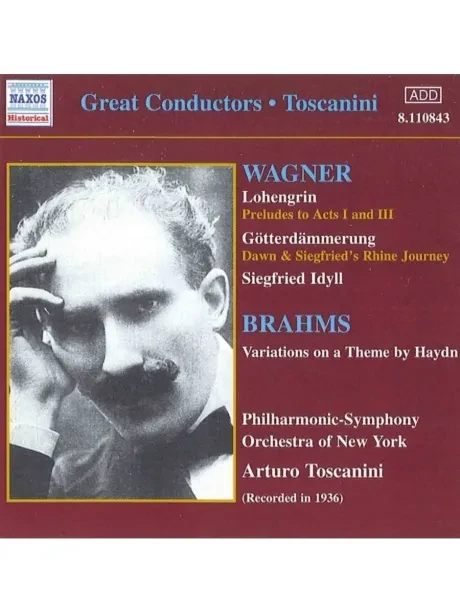 TOSCANINI, ARTURO - Toscanini: Wagner.Brahms (CD)