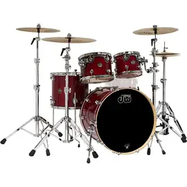 Ударная установка акустическая DW 4-Piece Performance Series Shell Pack Cherry Stain Lacquer