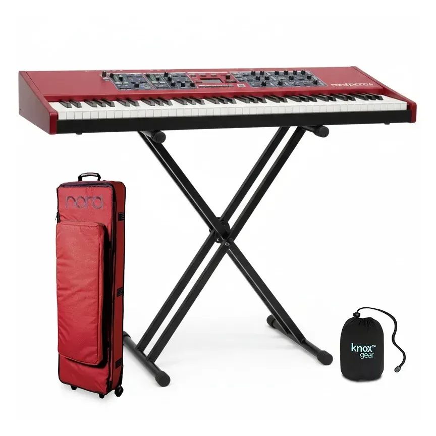 Nord Piano 6 73-Key Digital Piano with Nord Soft Case (Wheels) and stand Bundle