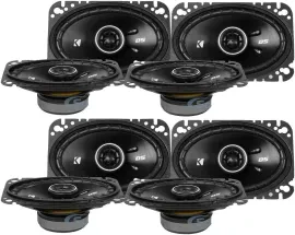 Kicker DSC46 (43DSC4604) 4"x6" DS Series 2-Way Coaxial Car Speakers