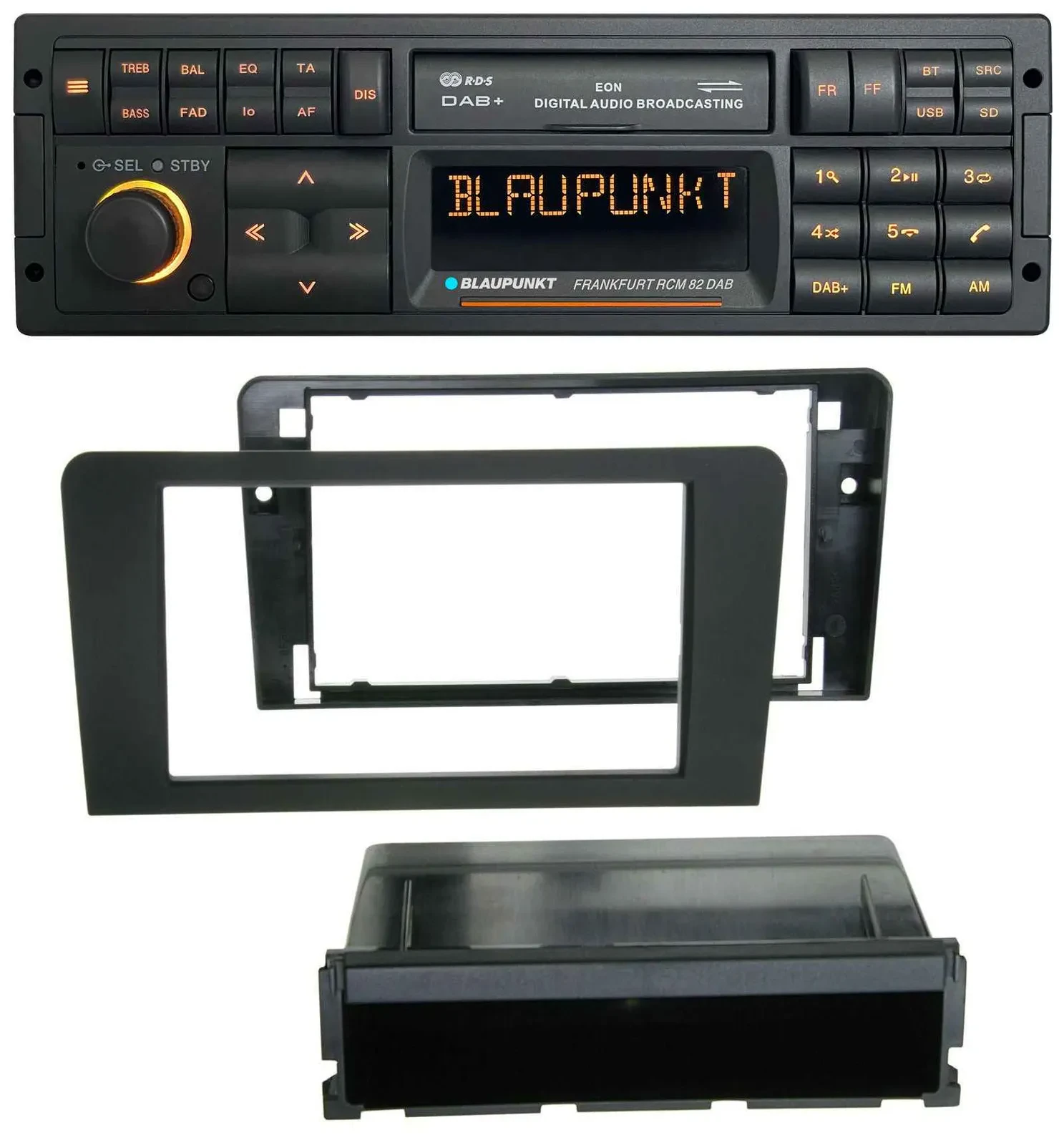 Blaupunkt USB DAB SD Lenkrad Bluetooth Autoradio für Audi A3 8P 03-12 Bose Aktiv