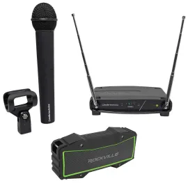 Микрофонная радиосистема Audio-Technica ATW-902a (набор) + Bluetooth-колонка